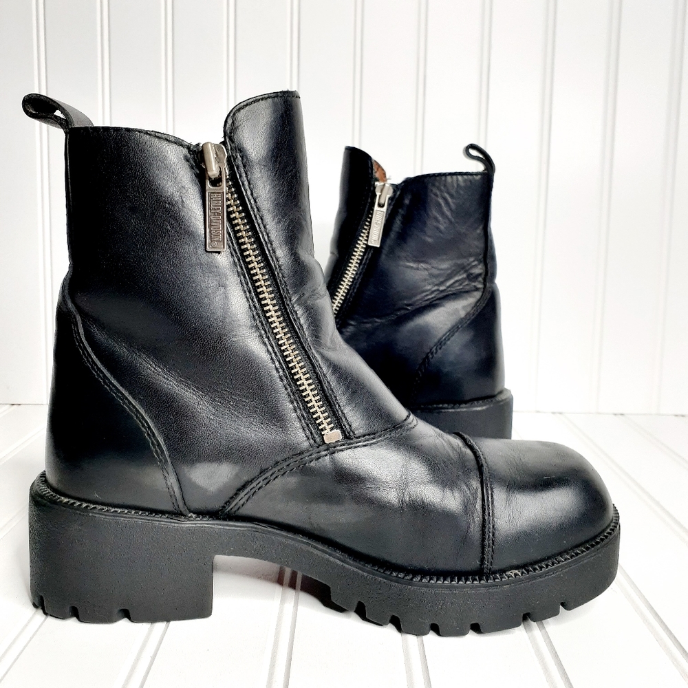 Harley Davidson Amherst Motorcycle Boots - Picture 5 of 17
